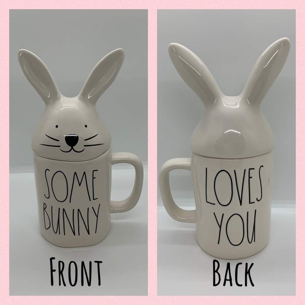 NWT Rae Dunn by Magenta Some Bunny Loves You Cup